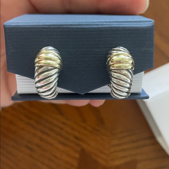 David Yurman Jewelry - David Yurman Vintage lever backs